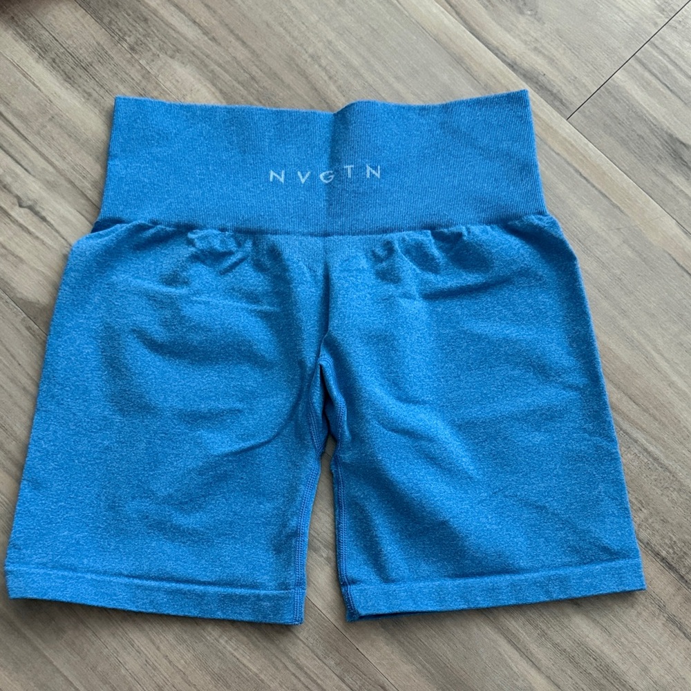 NVGTN Vibrant Blue Workout Shorts